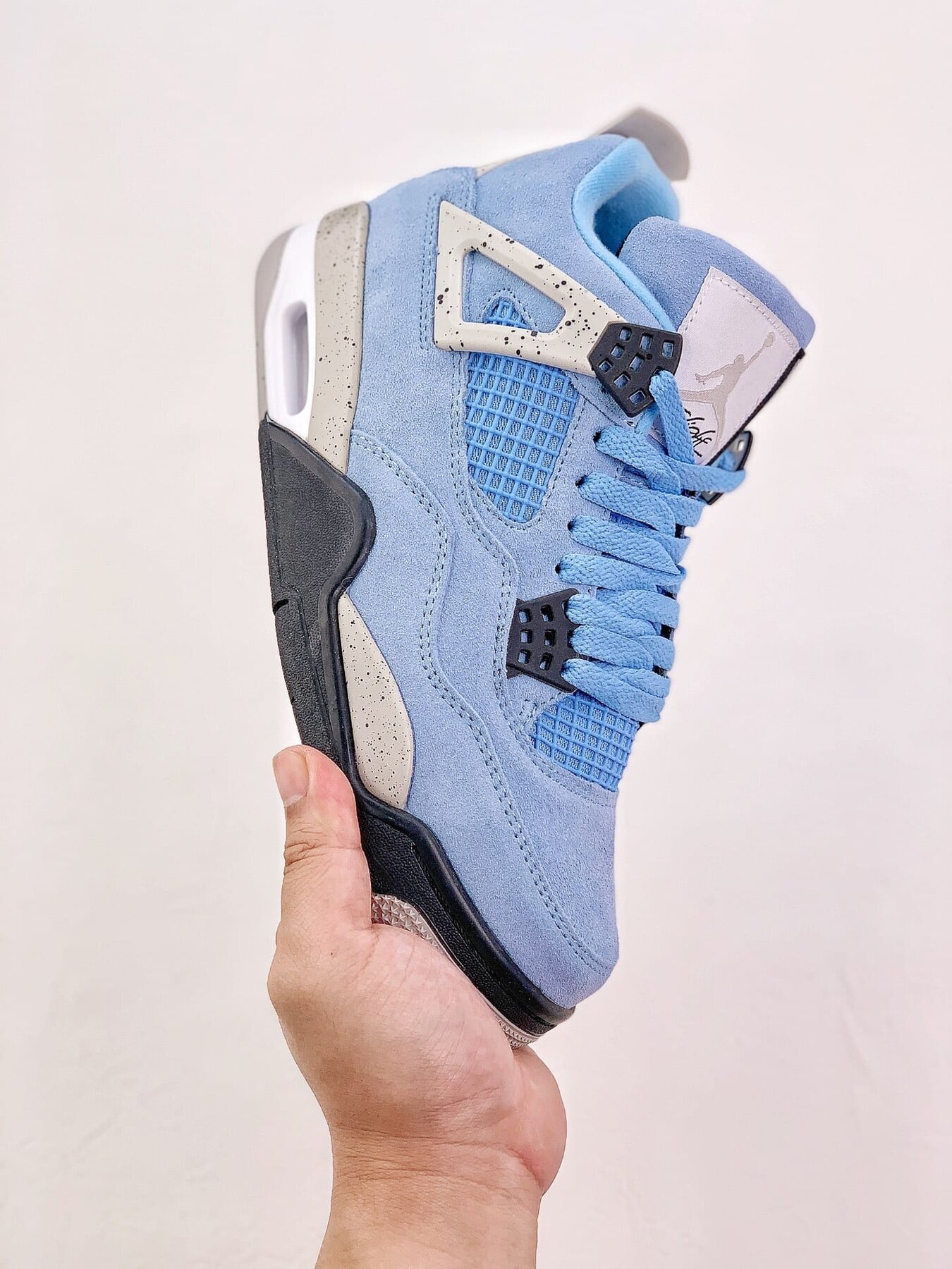AJ4 Retro University Blue Extended Size - Image 3