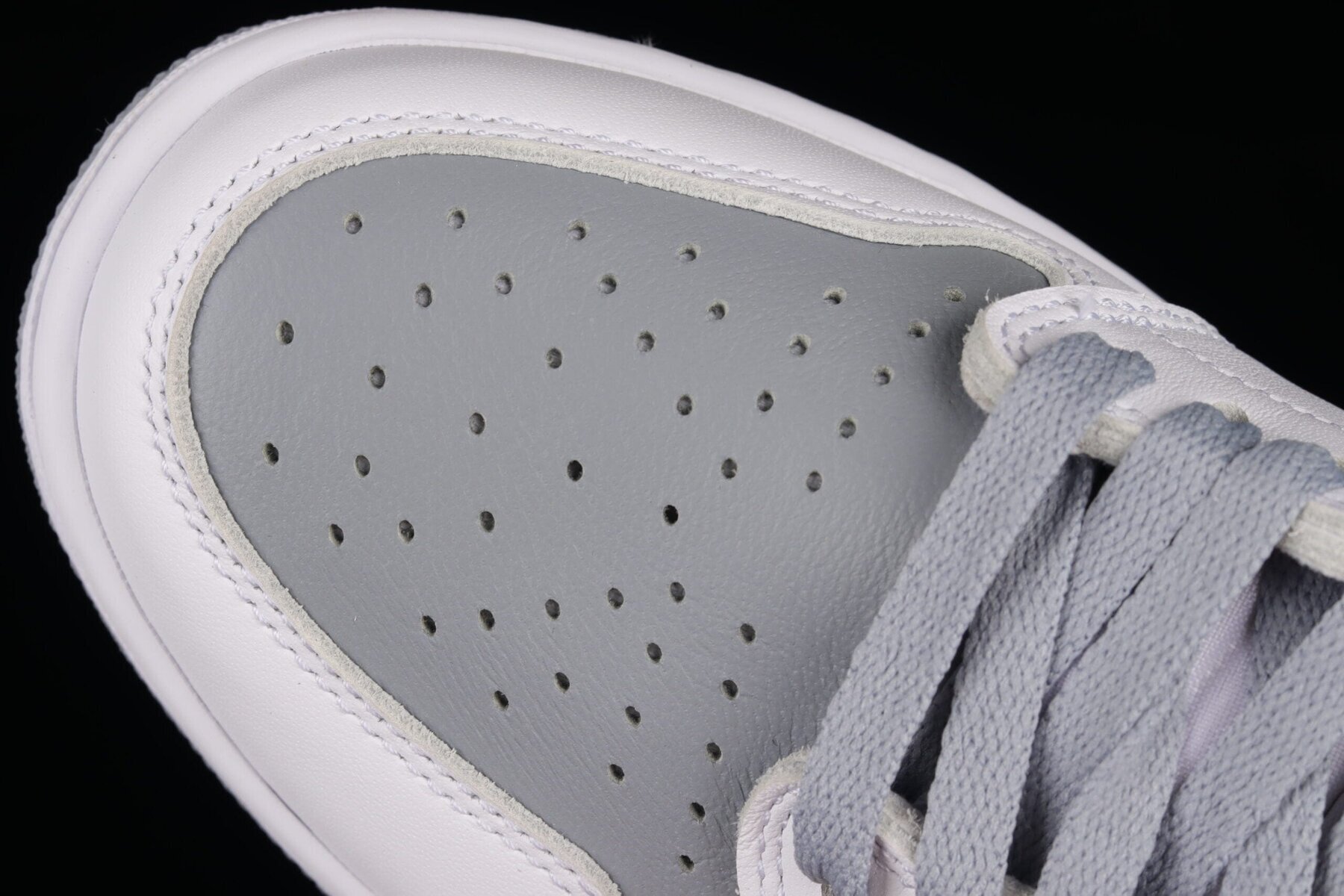 AJ1 High OG Stealth White Dark Grey - Image 7
