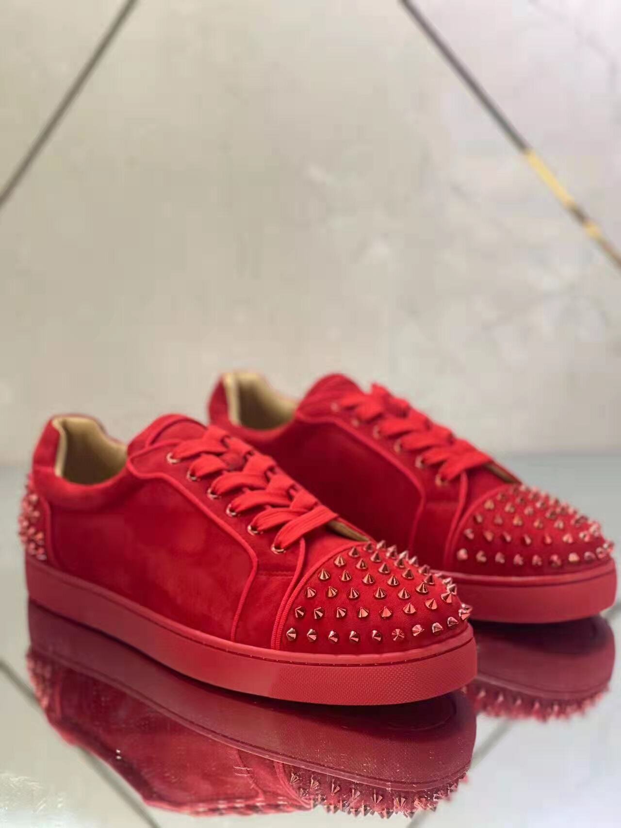 Christian Louboutin Seavaste 2 Orlato Flat Red - Image 5