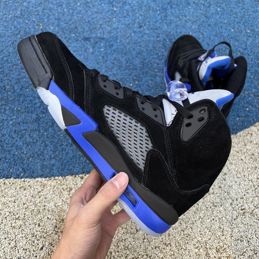 AJ5 Retro Racer Blue - Image 3