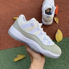 AJ11 Retro White Metallic Silver - Image 19