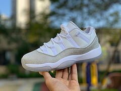 AJ11 Retro White Metallic Silver - Image 3