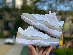 AJ11 Retro White Metallic Silver - Image 4