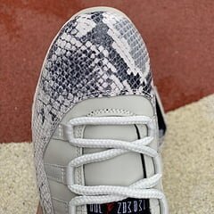 AJ11 Retro Low Snake Light Bone - Image 8