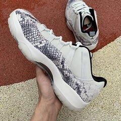 AJ11 Retro Low Snake Light Bone - Image 13