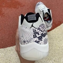 AJ11 Retro Low Snake Light Bone - Image 14