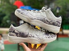 AJ11 Retro Low Snake Light Bone - Image 3