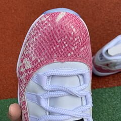 AJ11 Retro Low Pink Snakeskin - Image 8