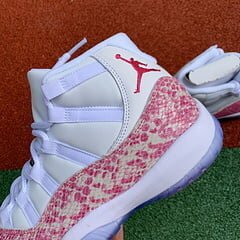AJ11 Retro Low Pink Snakeskin - Image 11