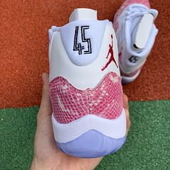 AJ11 Retro Low Pink Snakeskin - Image 12