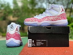 AJ11 Retro Low Pink Snakeskin - Image 3