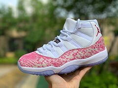 AJ11 Retro Low Pink Snakeskin - Image 4