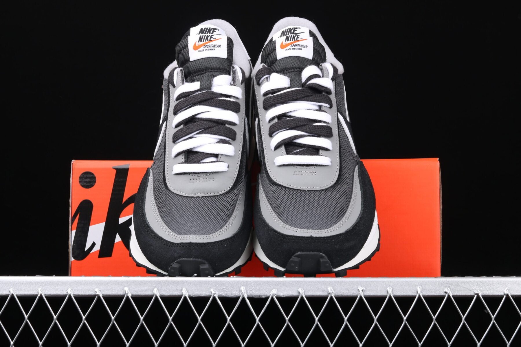 Sacai x LD Waffle Black - Image 8