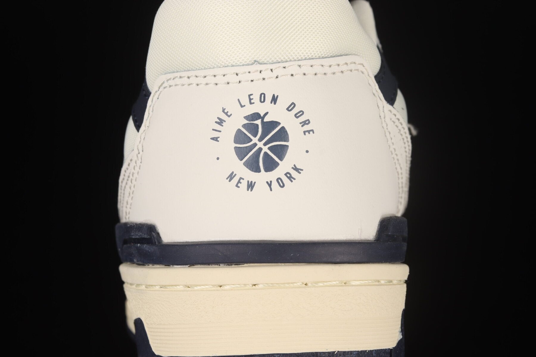 New Balance 550, Aime Leon Dore White Navy - Image 4