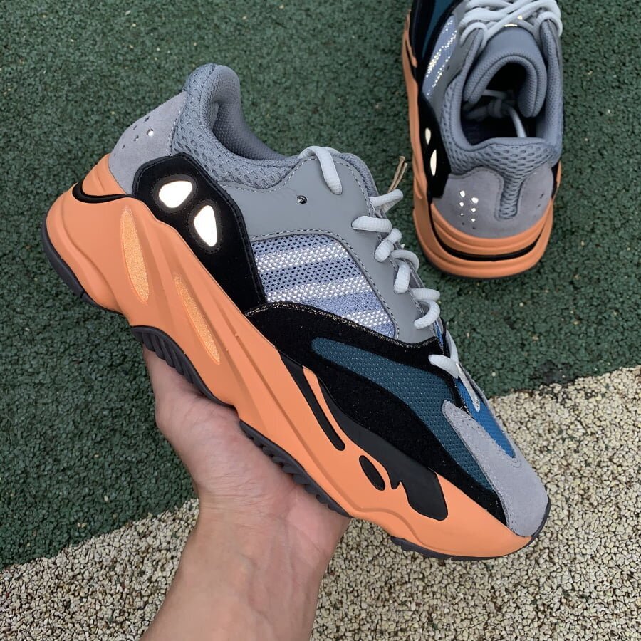 adidas Yeezy Boost 700 Wash Orange - Image 3
