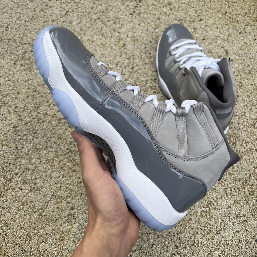 AJ11 Retro Cool Grey Extended Size - Image 5