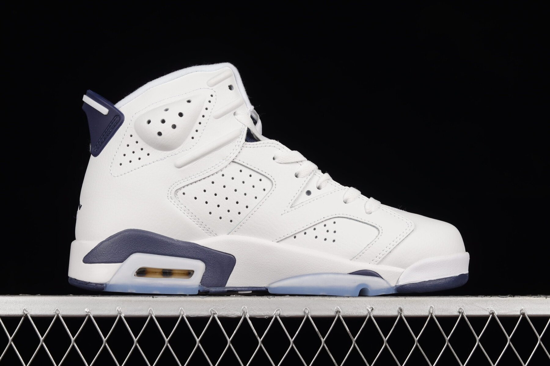AJ6 Retro, Midnight Navy - Image 4