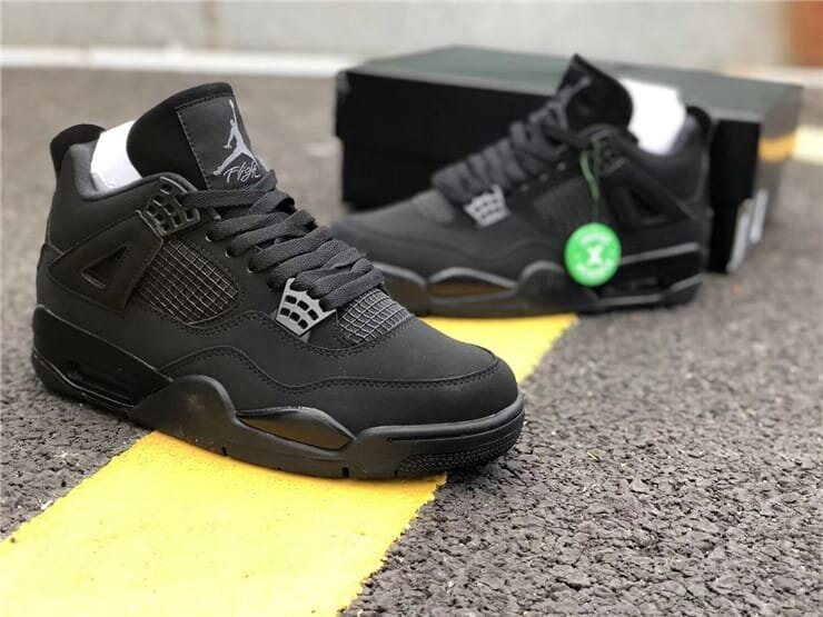 AJ4 Retro Black Cat Extended size - Image 4