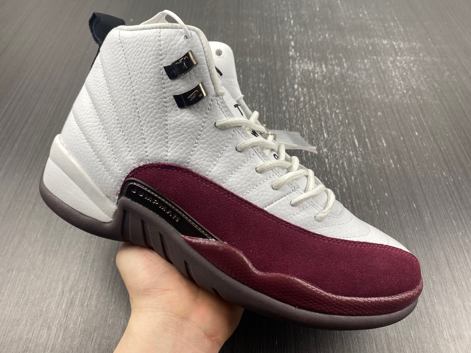 AJ12 Retro SP A Ma Maniére White - Image 10