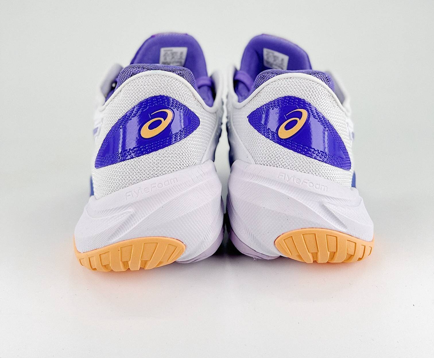 Women’s ASICS Court FF 3 White and Purple - Image 6