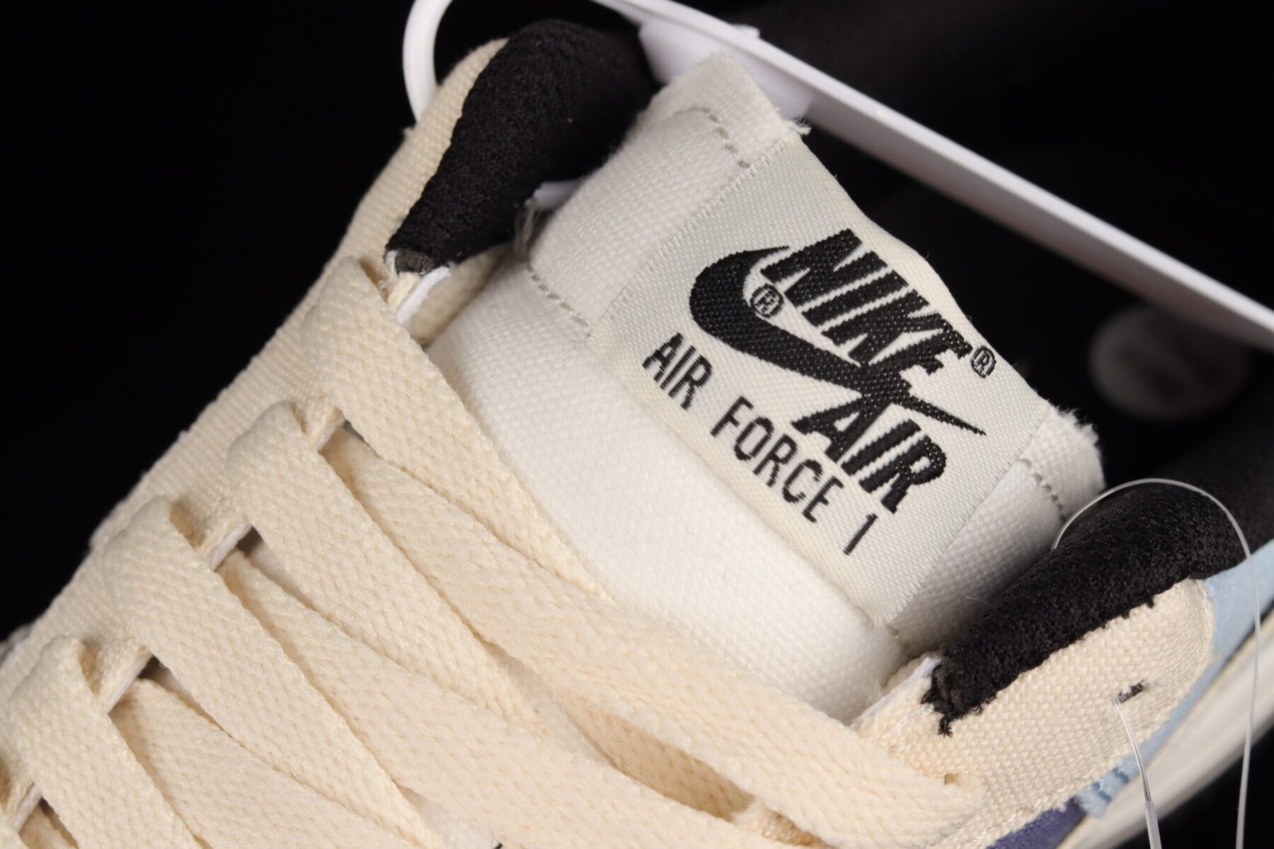 Air Force 1 '07 Low Beige White Purple - Image 6