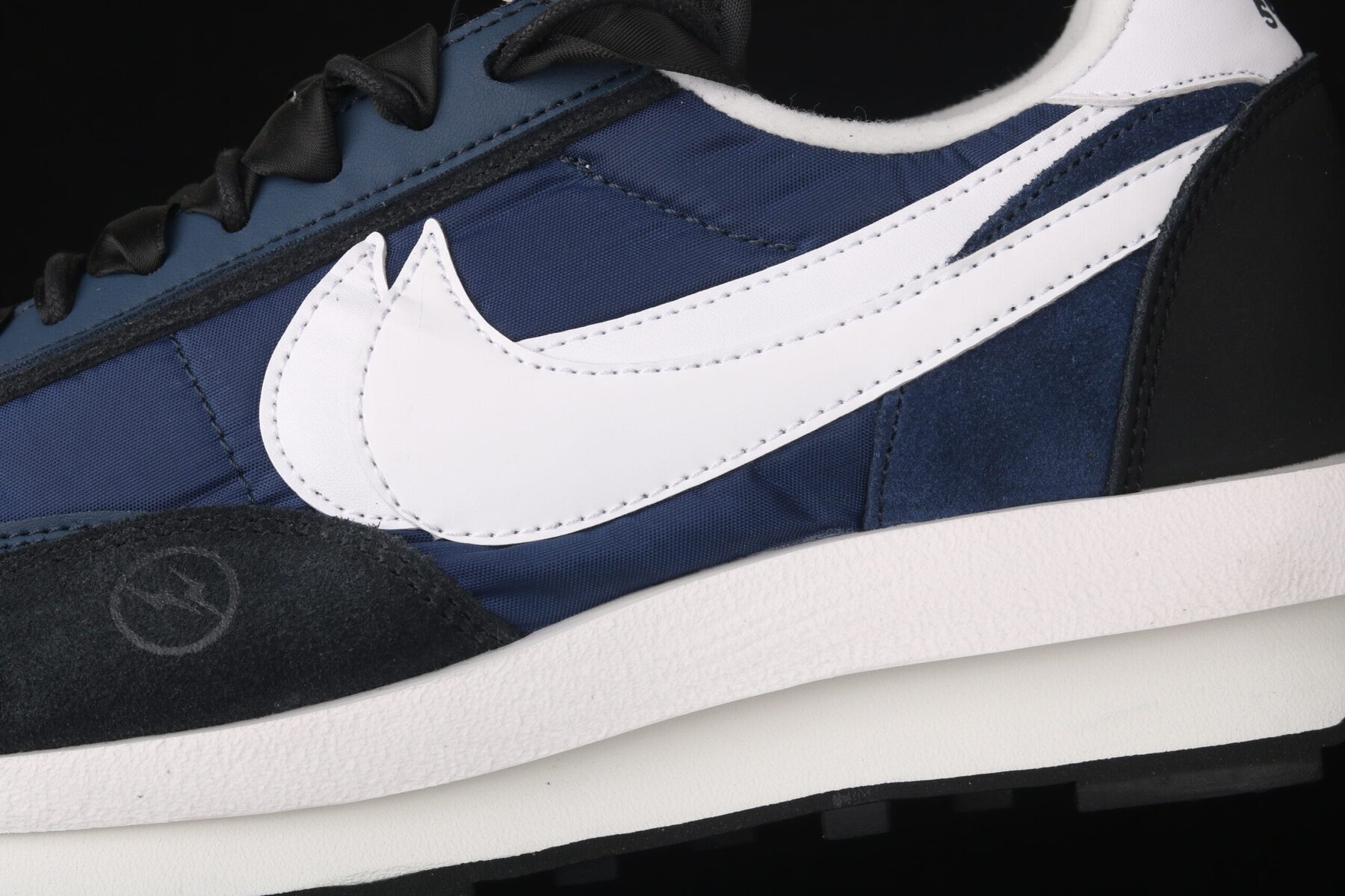 Sacai x LDV Waffle Daybreak Navy Black White - Image 3