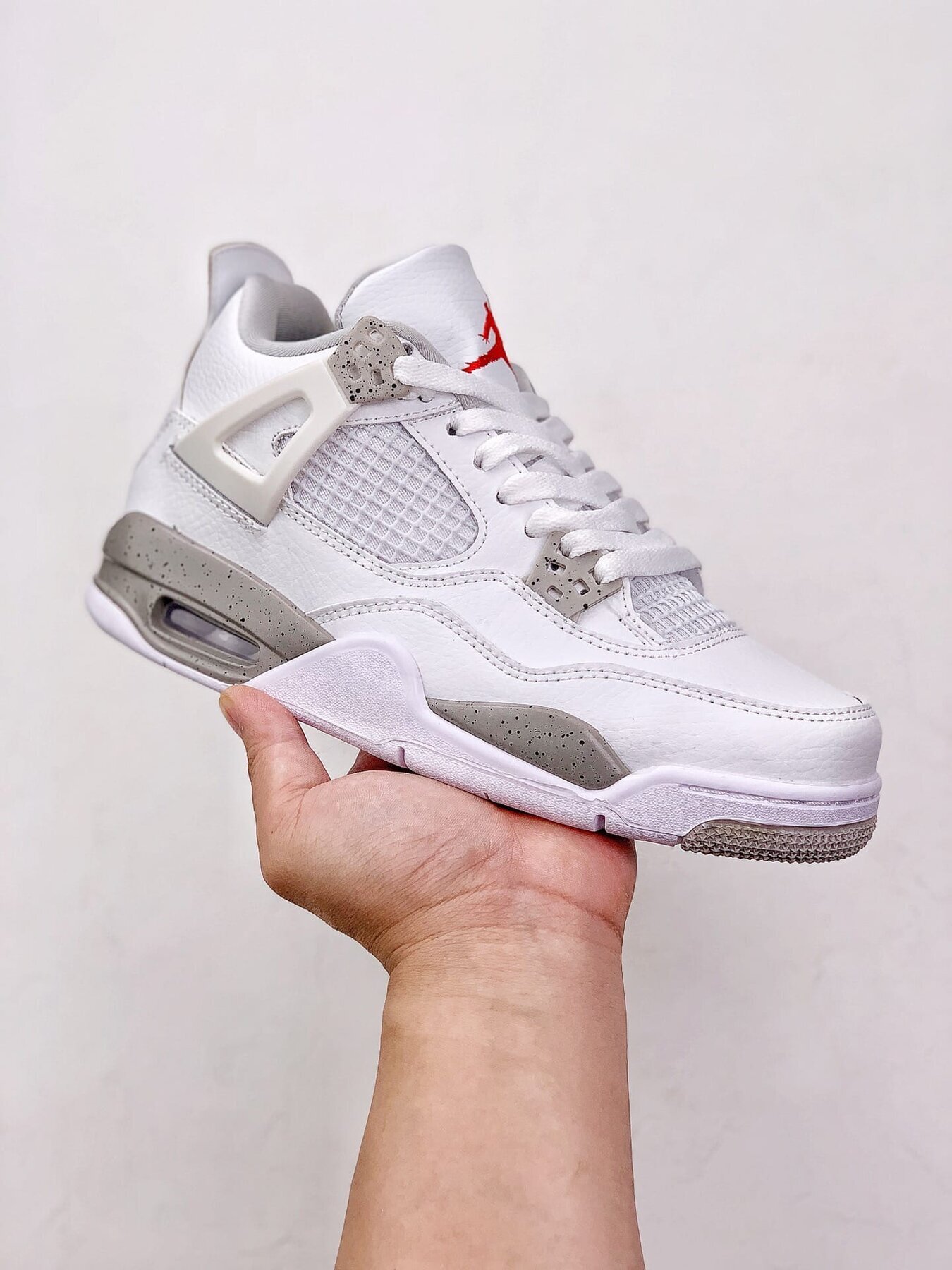 AJ4 Retro White Oreo extended size - Image 7