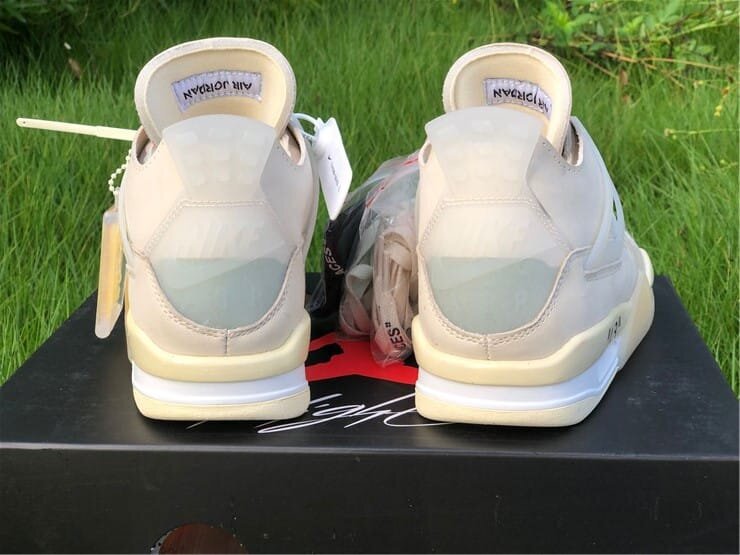 AJ4 Retro Off-White Sail Extended Size - Image 7