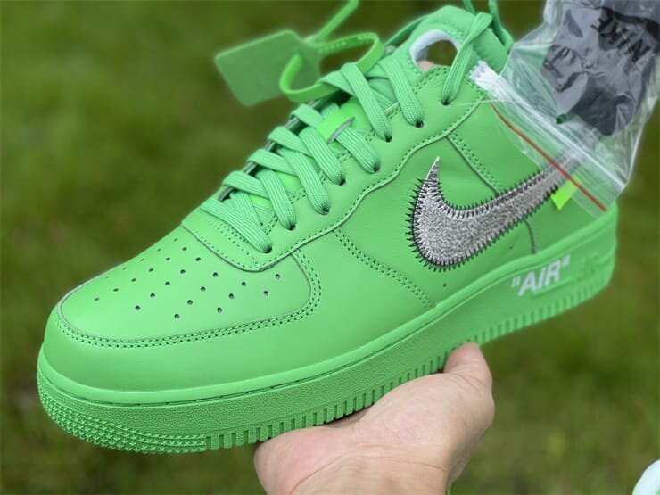 Air Force 1 Low Off-White Light Green Spark - Image 8