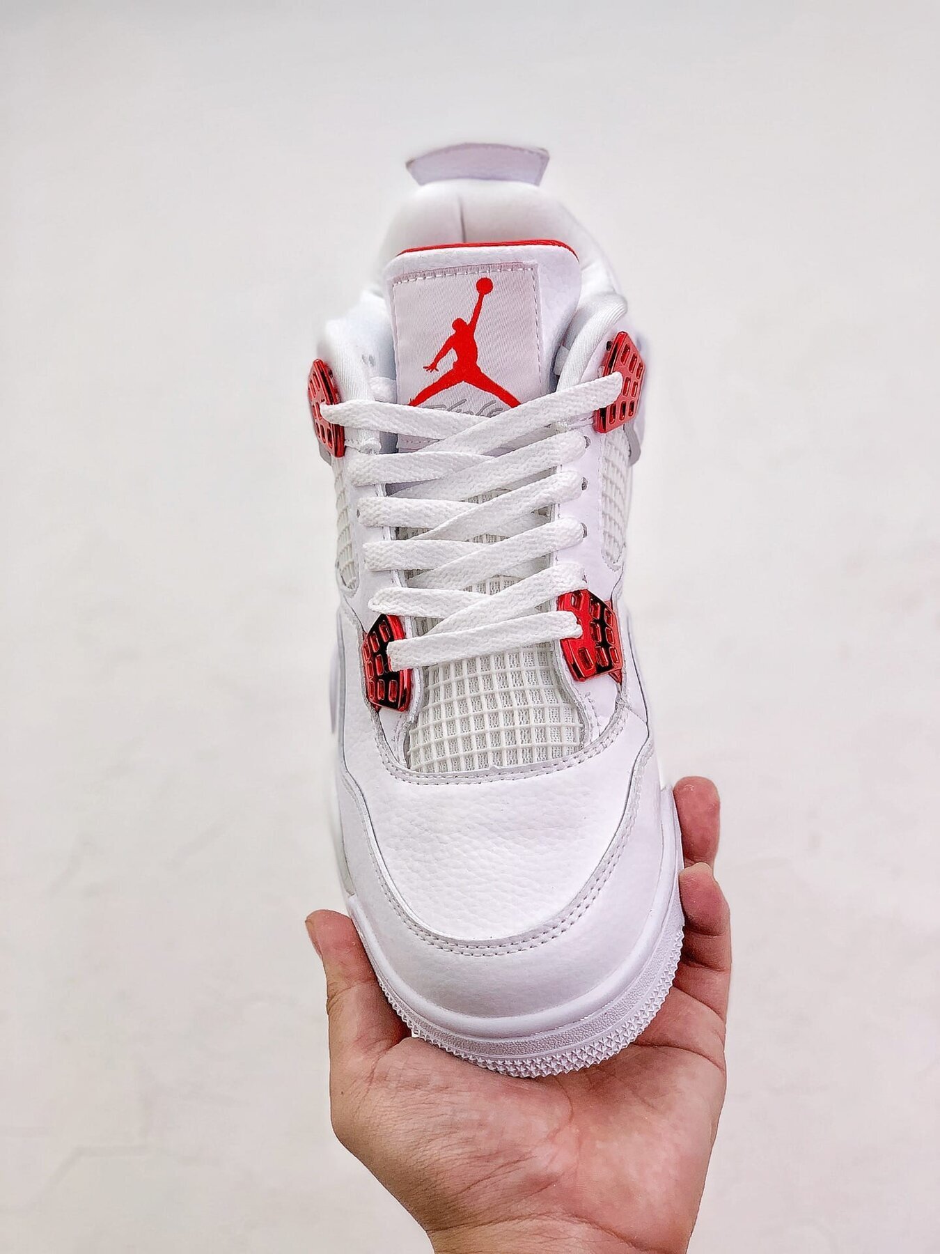 AJ4 Retro Metallic Red Extended size 14 - Image 2