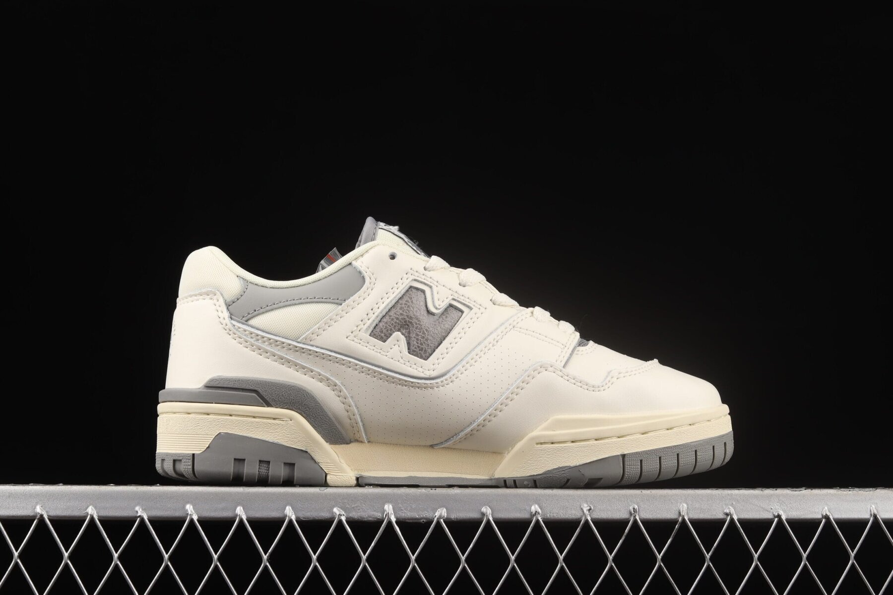 New Balance 550, Aime Leon Dore White Grey - Image 2