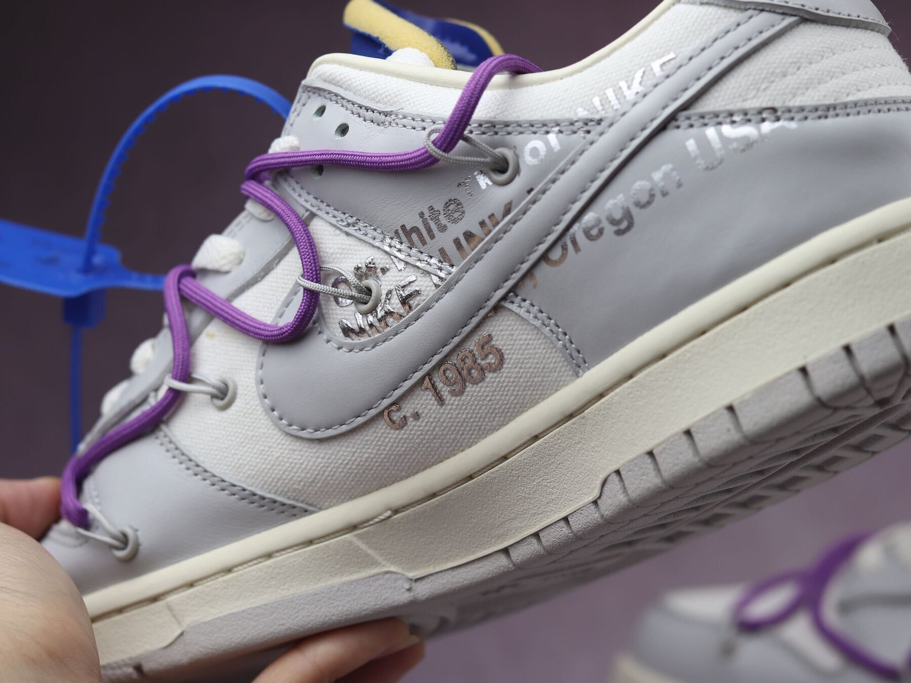 Off White Dunk Lot 48 - Image 8