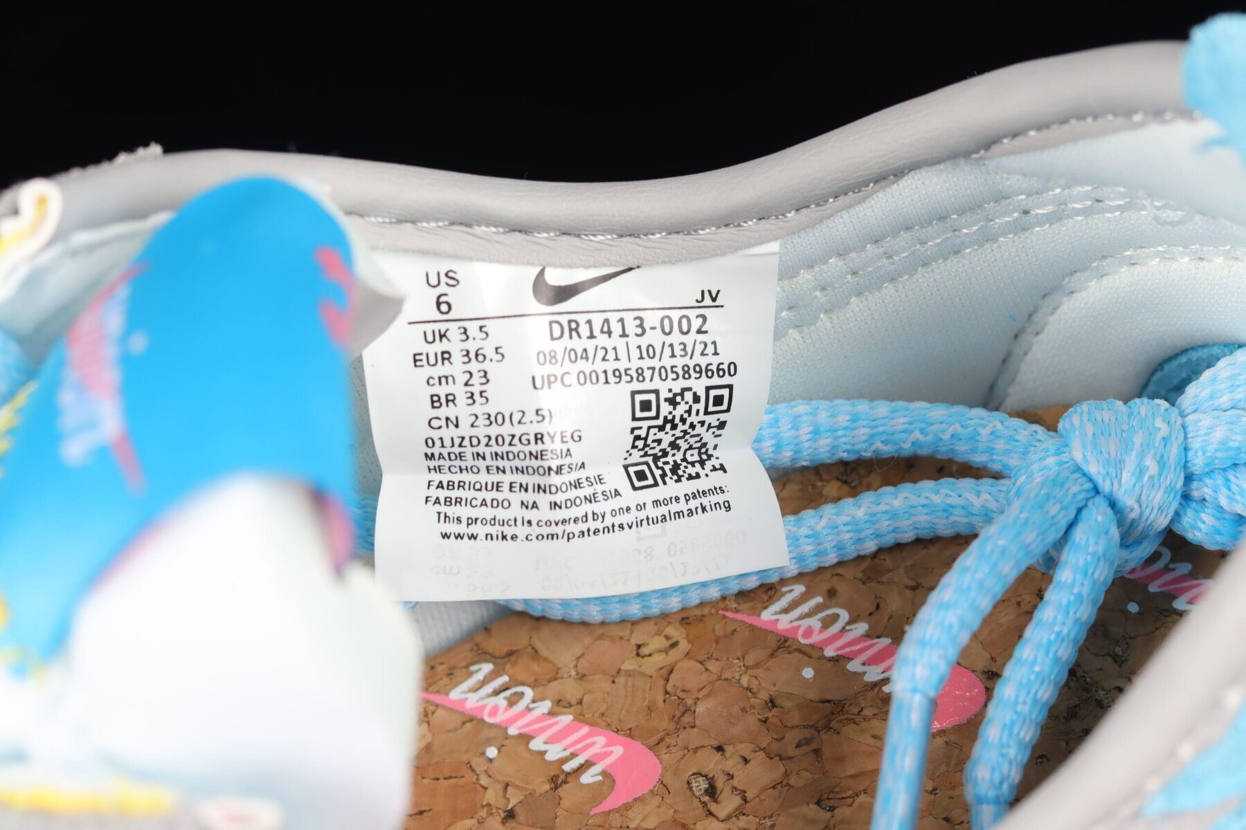 Union x Cortez Blue Pink - Image 8