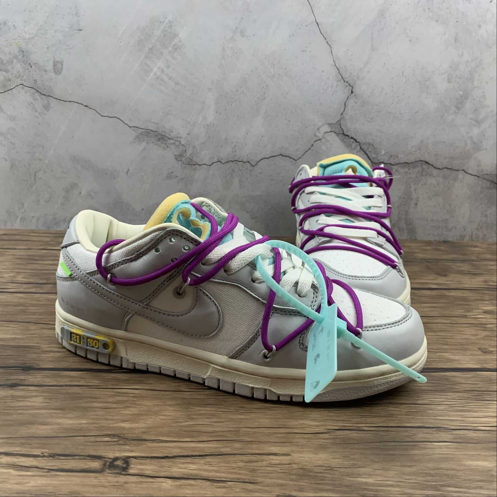 Off White Dunk Low Lot 21 - Image 3