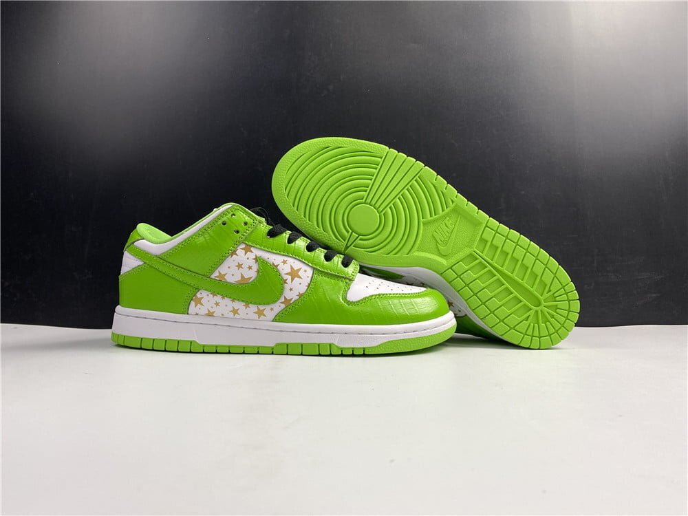 Supreme x SB Dunk Low Mean Green - Image 14
