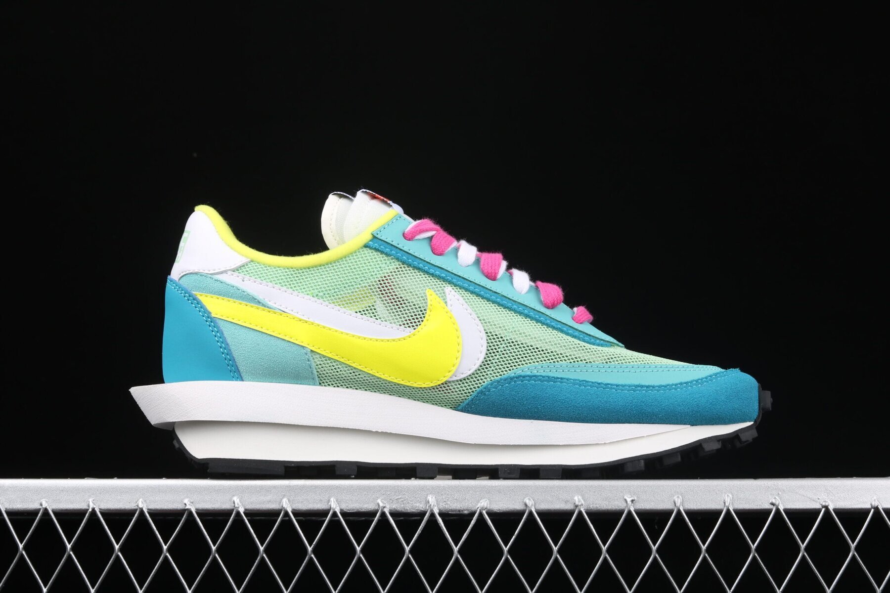 LDV Waffle, Sacai Blue Green Yellow White - Image 3