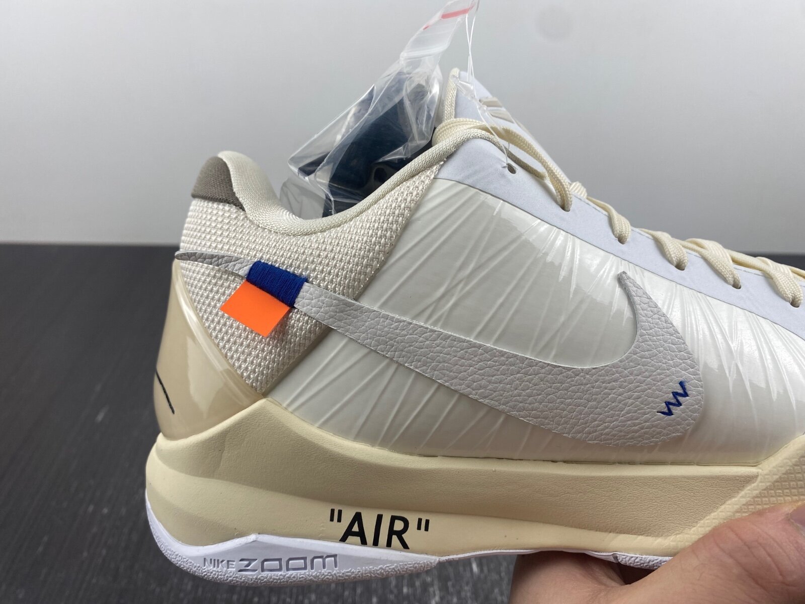 Off-White x Kobe 5 Protro Custom White - Image 9
