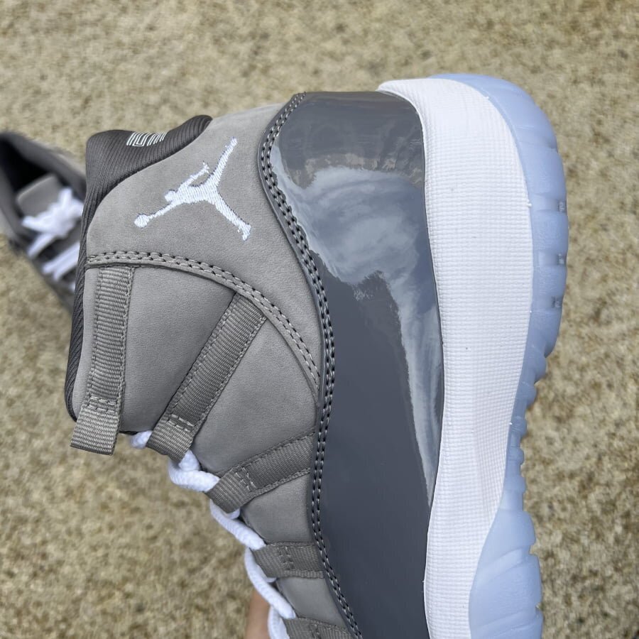 AJ11 Retro Cool Grey Extended Size - Image 6