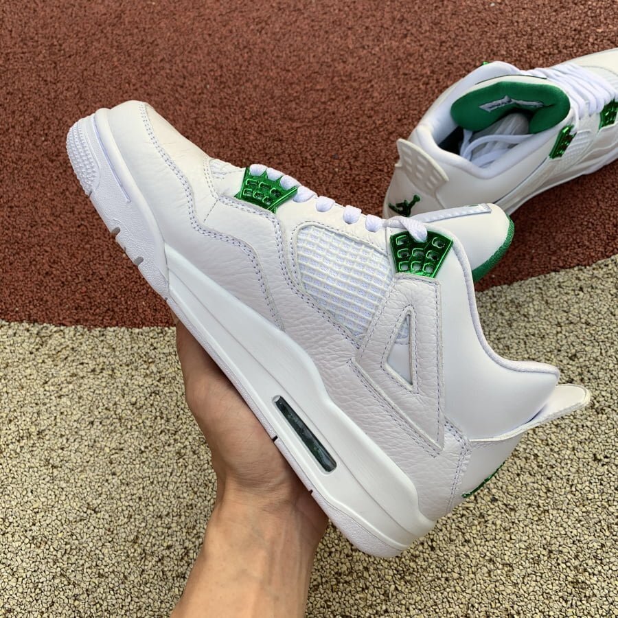 AJ4 Retro Metallic Green Extended size 14 - Image 8