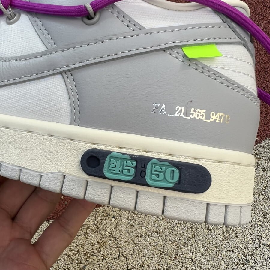 Off White Dunk Lot 45 - Image 5