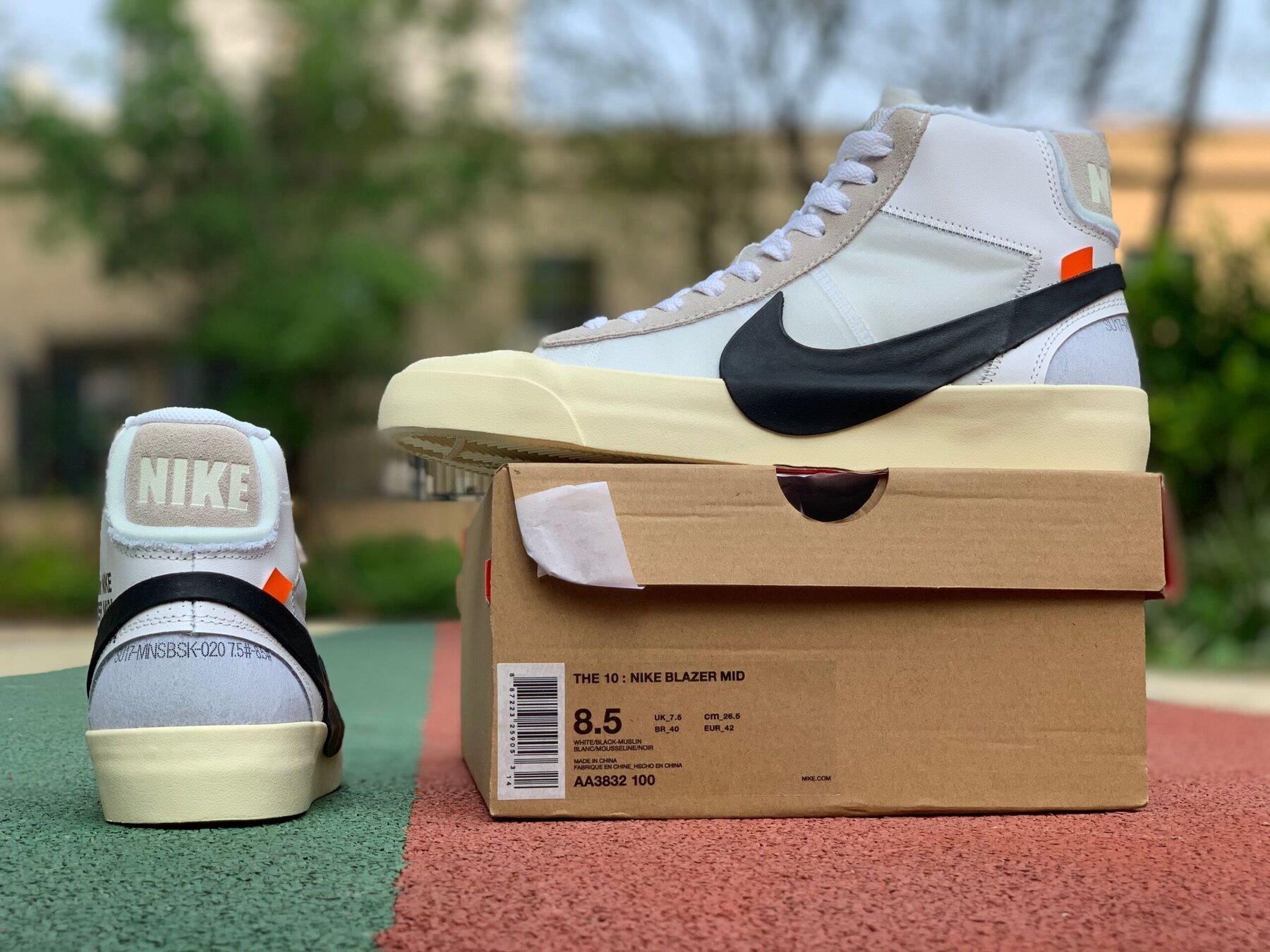 Blazer Mid Off-White Extended Size - Image 8