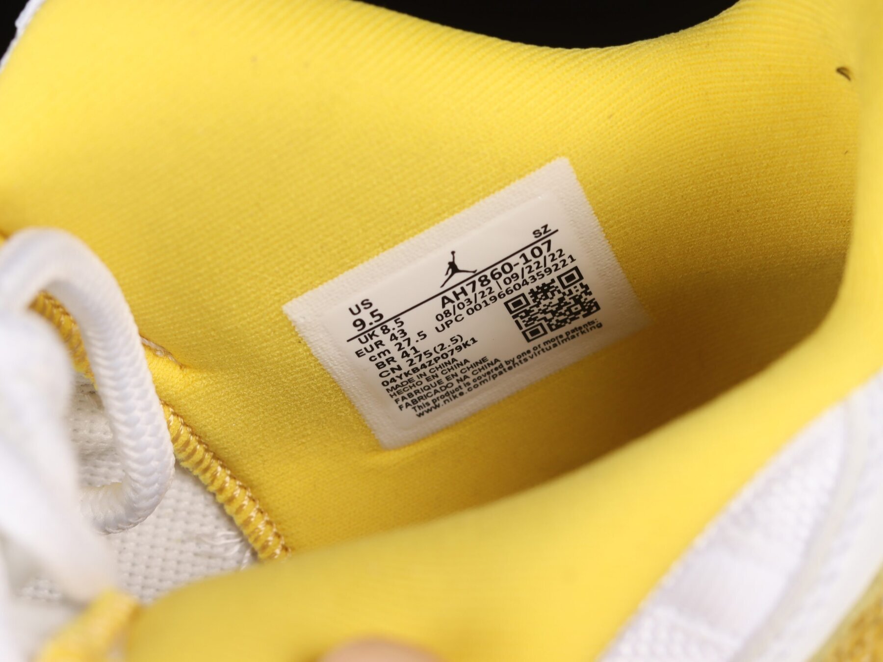 AJ11 Low Yellow Snakeskin - Image 9