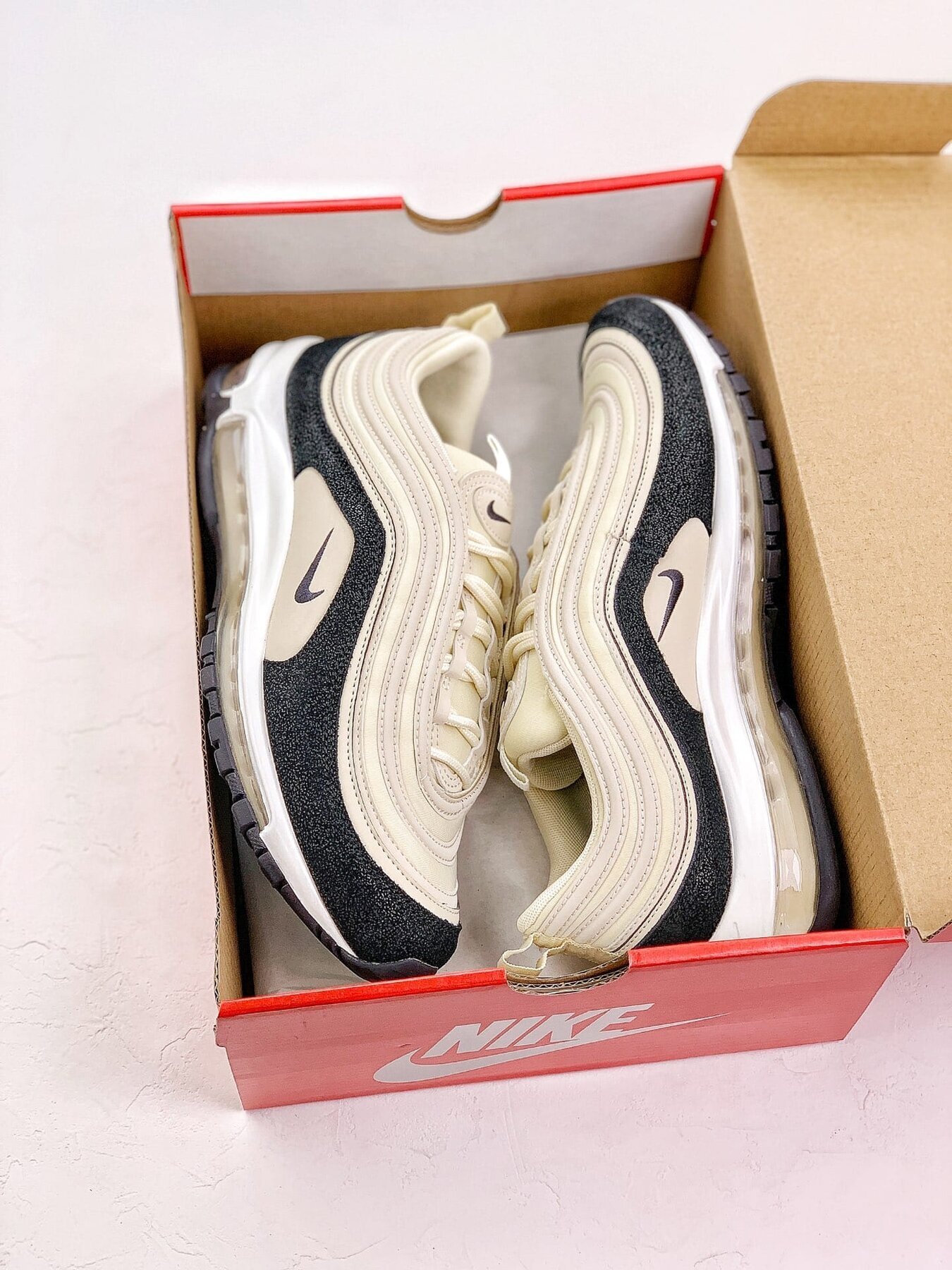 Wmns Air Max 97 Premium Light Cream - Image 3