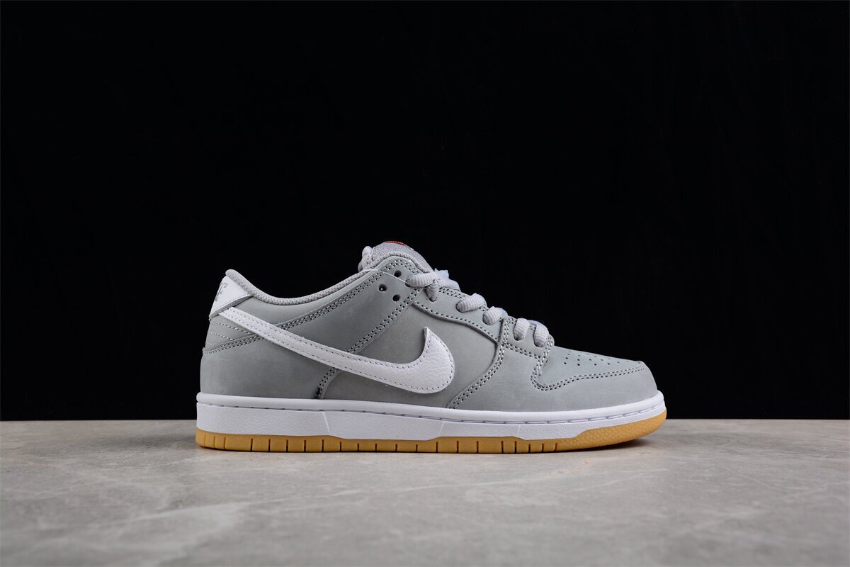 SB Dunk Low Pro ISO Orange Label Wolf Grey Gum - Image 5