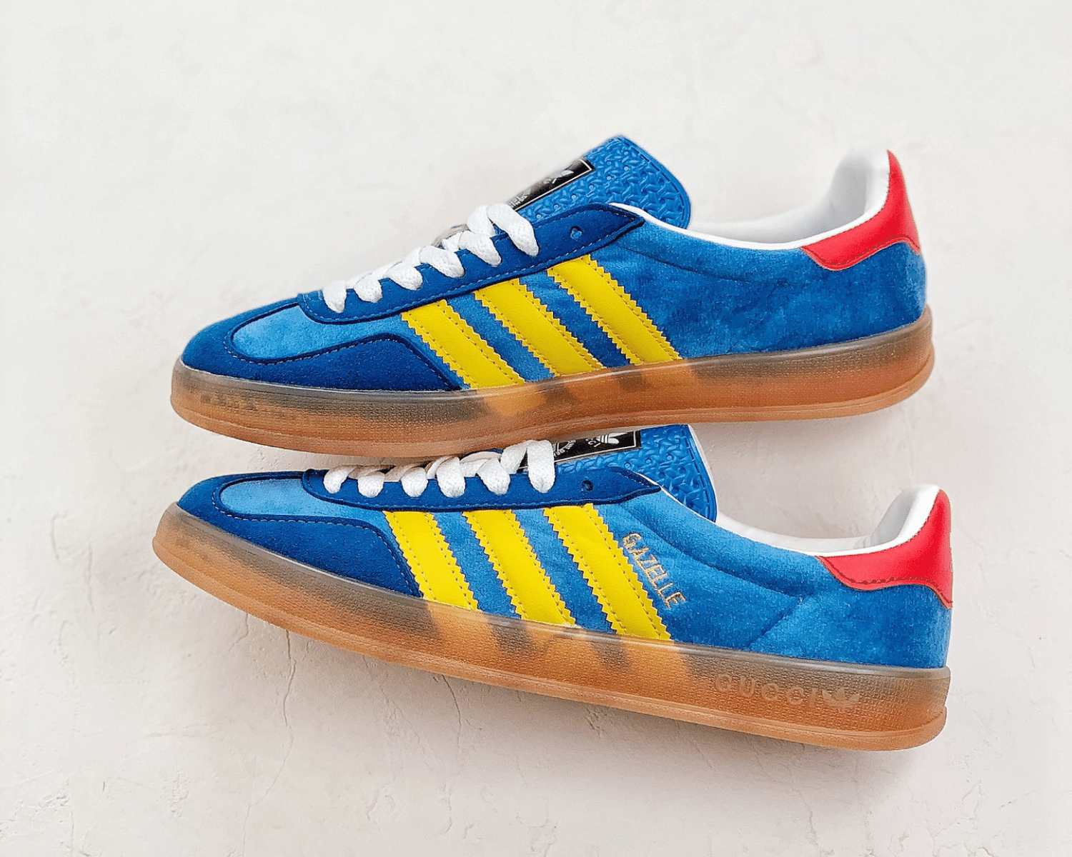 Adidas x Gucci Gazelle Blue - Image 4