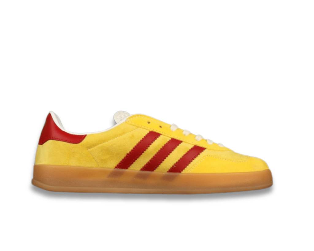 Adidas x Gucci Gazelle Yellow Velvet