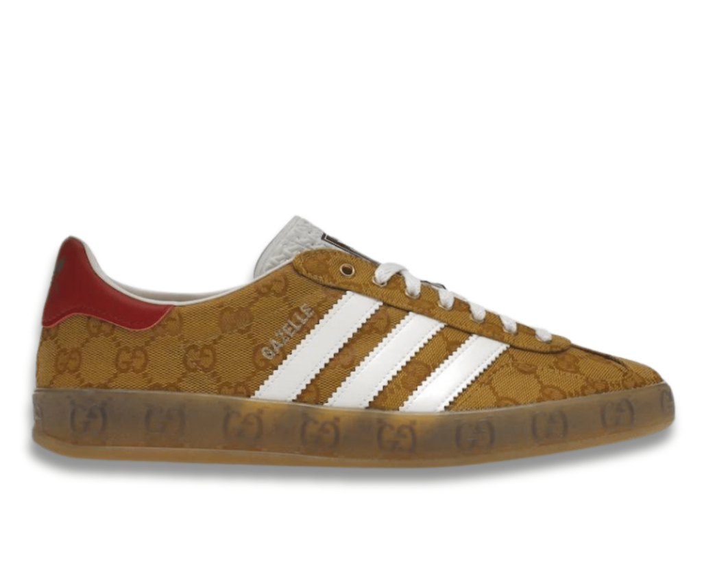 Adidas x Gucci Gazelle GG Beige Brown