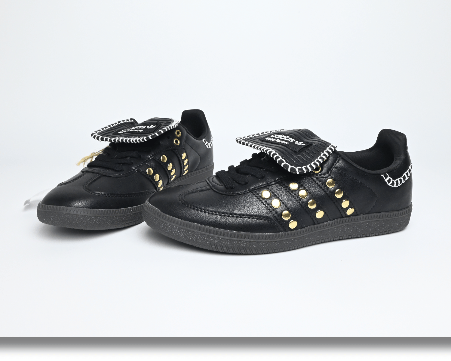 Adidas Wales Bonner x Samba 'Studded Pack - Black' - Image 5
