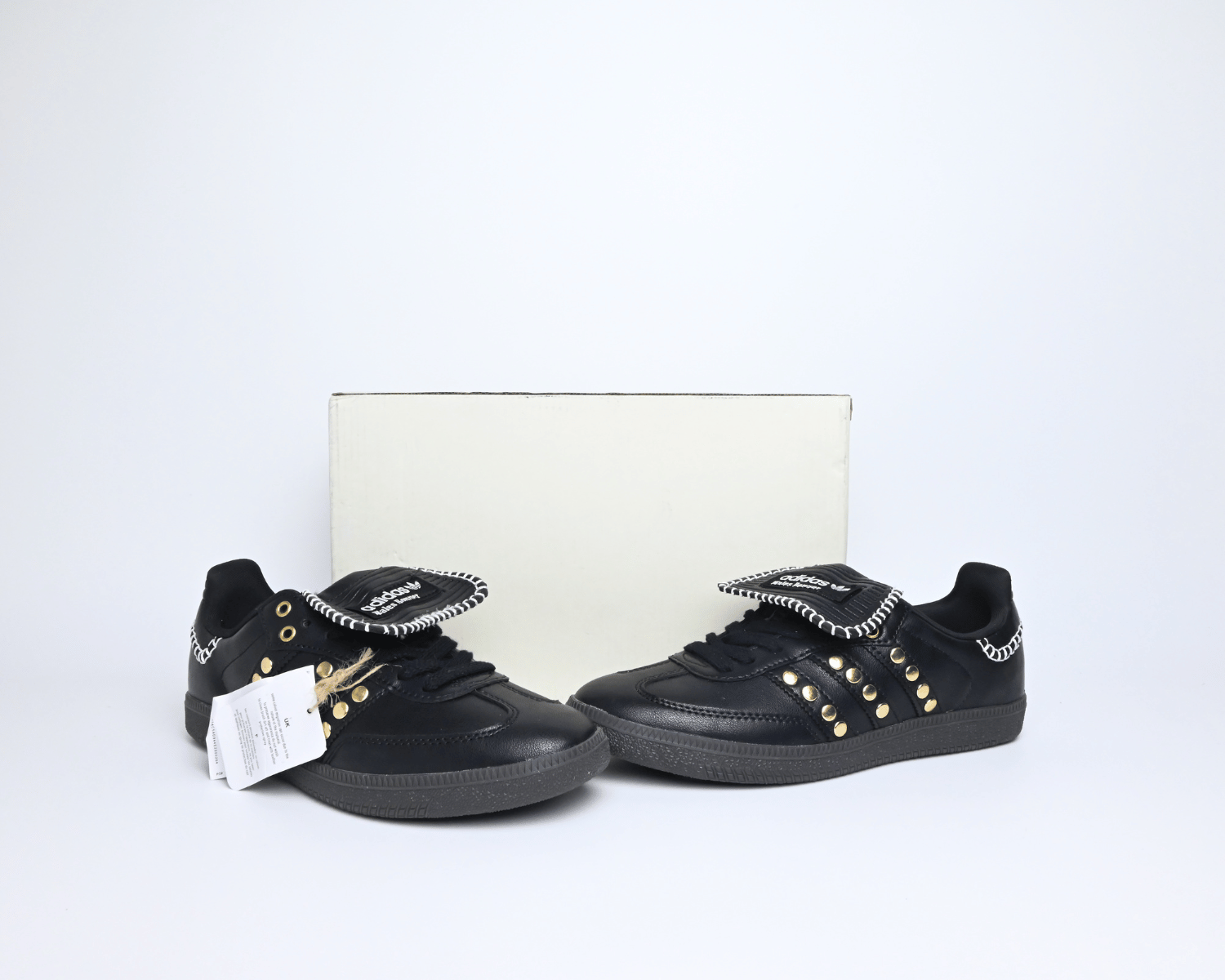 Adidas Wales Bonner x Samba 'Studded Pack - Black' - Image 6