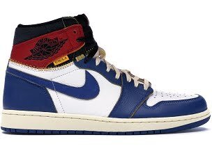Replica Jordan 1 Retro High Union Los Angeles Blue Toe||||||